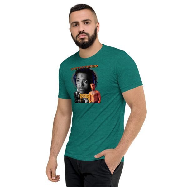 Shop the Latest Pop Culture Tri-Blend T-Shirts in Mauve, Mustard, Olive, Purple, Tan, and Teal - Sizes XS-3XL - Image 3