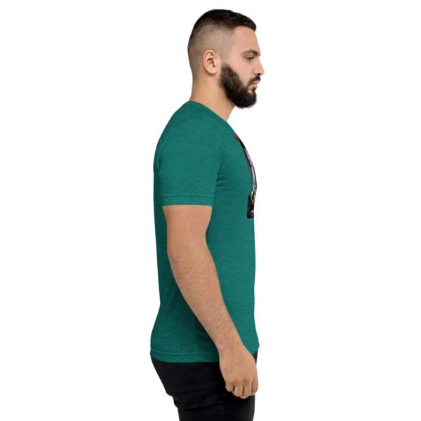 Shop the Latest Pop Culture Tri-Blend T-Shirts in Mauve, Mustard, Olive, Purple, Tan, and Teal - Sizes XS-3XL - Image 4