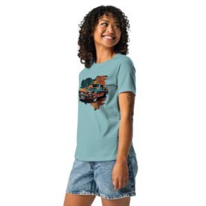 Stylish Women's Relaxed T-Shirt: Comfortable & Chic Tops for Everyday Wear