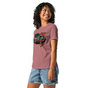 Stylish Women's Relaxed T-Shirt: Comfortable & Chic Tops for Everyday Wear