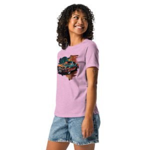 Stylish Women's Relaxed T-Shirt: Comfortable & Chic Tops for Everyday Wear
