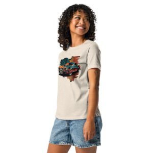 Stylish Women's Relaxed T-Shirt: Comfortable & Chic Tops for Everyday Wear