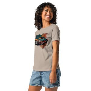 Stylish Women's Relaxed T-Shirt: Comfortable & Chic Tops for Everyday Wear
