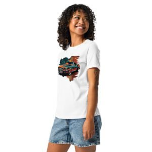 Stylish Women's Relaxed T-Shirt: Comfortable & Chic Tops for Everyday Wear