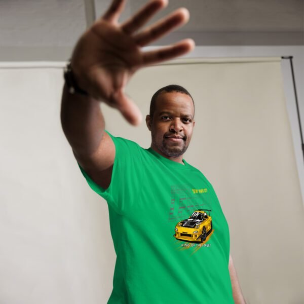 King of the Street NYC Urban T-Shirt | 100% Cotton Unisex Tee | Cars | Available in Multiple Colors and Sizes S-4XL - Image 11