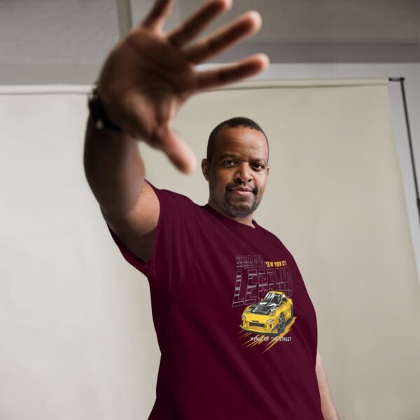 King of the Street NYC Urban T-Shirt | 100% Cotton Unisex Tee | Cars | Available in Multiple Colors and Sizes S-4XL - Image 3
