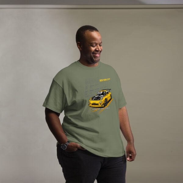 King of the Street NYC Urban T-Shirt | 100% Cotton Unisex Tee | Cars | Available in Multiple Colors and Sizes S-4XL - Image 6