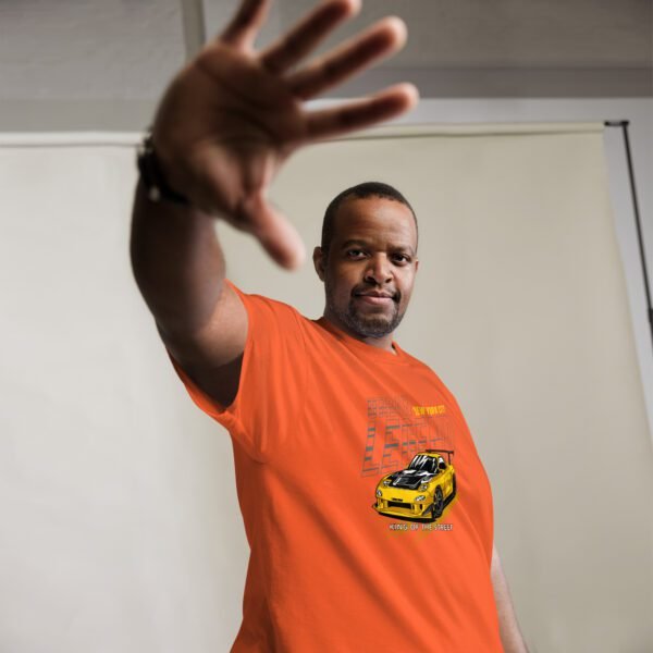 King of the Street NYC Urban T-Shirt | 100% Cotton Unisex Tee | Cars | Available in Multiple Colors and Sizes S-4XL - Image 9