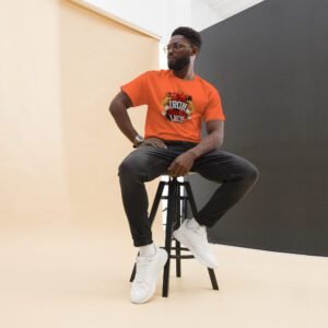 The Iron Never Lies Fitness Enthusiast Tee in Irish Green, Orange, Red | 100% Cotton Unisex Classic Tee | Available in 2XL, 3XL, 4XL, L, M, S, XL