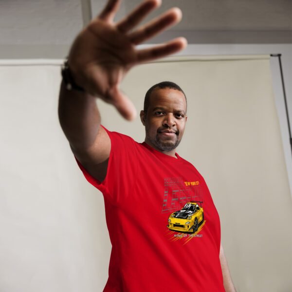 King of the Street NYC Urban T-Shirt | 100% Cotton Unisex Tee | Cars | Available in Multiple Colors and Sizes S-4XL - Image 5