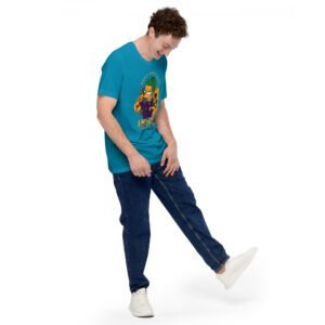 Money Don’t Sleep Hustle T-Shirt in Aqua, Black, Heather Prism Ice Blue, Kelly, Leaf, Ocean Blue, Oxblood Black, Red, White | Sizes 2XL-4XL, S-XL | 100% Cotton | Urban Life Streetwise Success Tee