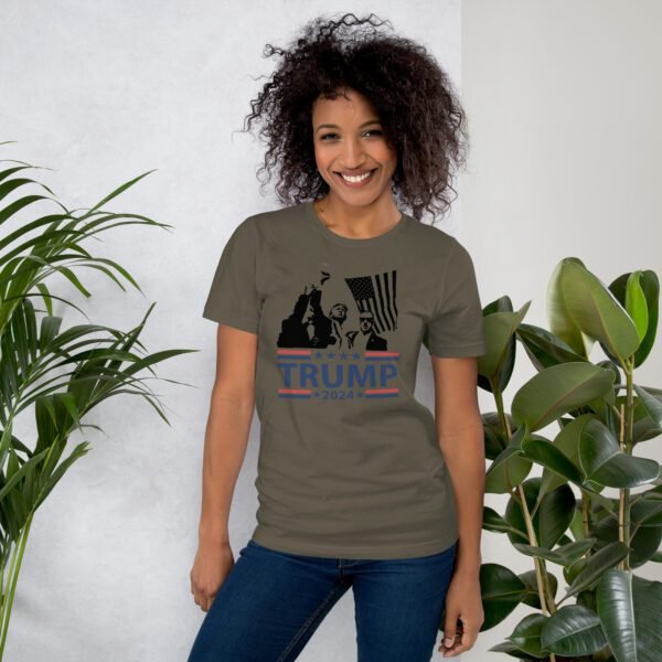 TRUMP 2024 Vote for America Tee-Shirt | Variety of Colors & Sizes | Donald, Elections, T-Shirts