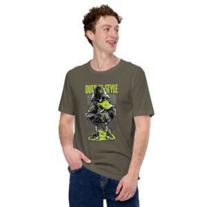 Urban Duck Style T-Shirt: Various Colors & Sizes - 100% Combed Cotton - Lightweight & Comfortable - Perfect for Urban Life