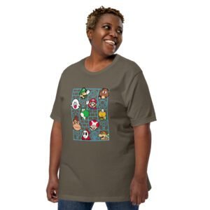 Urban Life Apparel Unisex Graphic T-Shirt in Army Leaf Mustard Orange Pebble Pink Red True Royal White XS-4XL | Soft Lightweight Cotton Tee