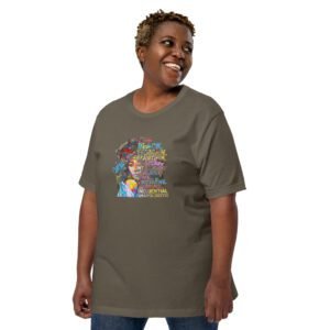 Black Resilience Tee-Shirt | Powerful Love Essence | Army, Black, Heather Forest, Maroon | 2XL-4XL, S-XL | Urban Life T-Shirts