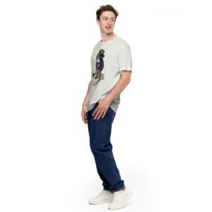 Stay Sharp Boy's Fashion Tee-Shirt in Ash, Athletic Heather, Citron - Trendy and Comfortable Styles for Boys