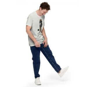 Stay Sharp Boy's Fashion Tee-Shirt in Ash, Athletic Heather, Citron - Trendy and Comfortable Styles for Boys