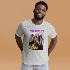 Vintage Wiz Khalifa Concert T-Shirt: Multiple Colors & Sizes - Pop Culture Tee for Men and Women