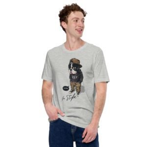 Stay Sharp Boy's Fashion Tee-Shirt in Ash, Athletic Heather, Citron - Trendy and Comfortable Styles for Boys