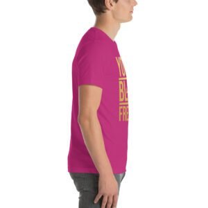 Young and Black Free – ISH Inspirational Heritage Tee in Berry, Black, Heather Mint, Navy, Red, True Royal | Sizes S-4XL | 100% Cotton | Lightweight and Comfortable | Made on Demand | Perfect for Inspiration and T-Shirts