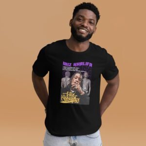 Vintage Wiz Khalifa Concert T-Shirt: Multiple Colors & Sizes - Pop Culture Tee for Men and Women