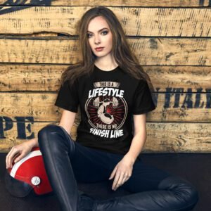 Inspirational Journey Tee in Black, Forest, Maroon, Navy, Red, True Royal | Sizes S-4XL | 100% Cotton | Fitness T-Shirt