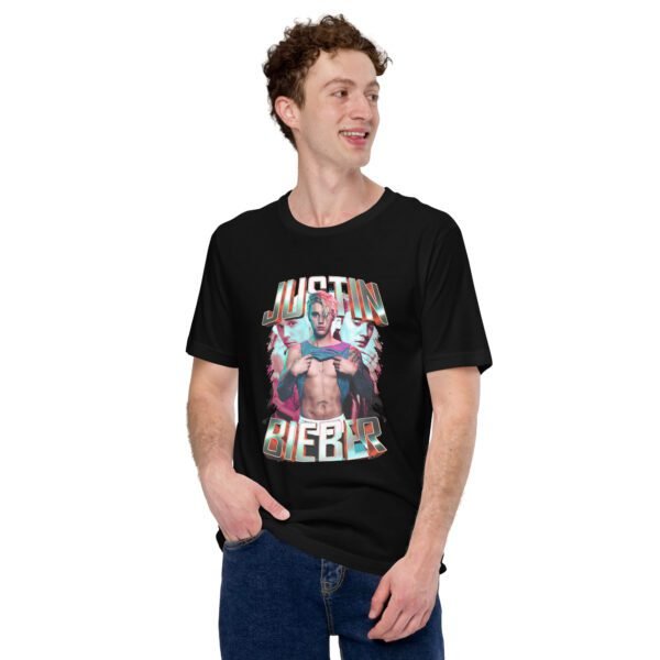 Justin Bieber Casual Wear Tee-Shirt: Soft Lightweight Cotton in Various Colors and Sizes - Pop Culture T-Shirts - Image 2
