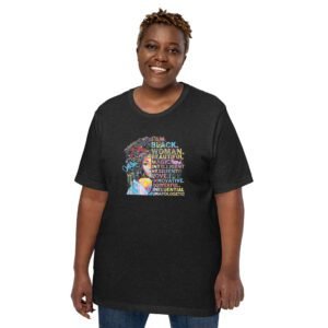 Black Resilience Tee-Shirt | Powerful Love Essence | Army, Black, Heather Forest, Maroon | 2XL-4XL, S-XL | Urban Life T-Shirts