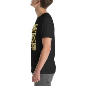 Young and Black Free – ISH Inspirational Heritage Tee in Berry, Black, Heather Mint, Navy, Red, True Royal | Sizes S-4XL | 100% Cotton | Lightweight and Comfortable | Made on Demand | Perfect for Inspiration and T-Shirts