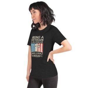 Veteran and Mom Honor and Priceless Love T-Shirt