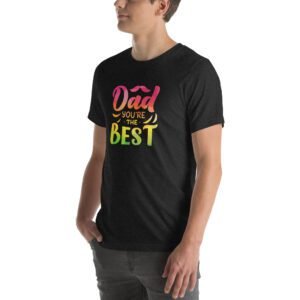 Urban Life Ultimate Dad Praise T-Shirt: Soft Lightweight Cotton in Multiple Colors and Sizes - On-Demand Production to Reduce Overproduction