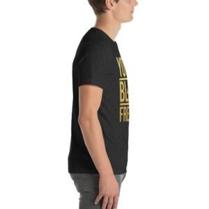 Young and Black Free – ISH Inspirational Heritage Tee in Berry, Black, Heather Mint, Navy, Red, True Royal | Sizes S-4XL | 100% Cotton | Lightweight and Comfortable | Made on Demand | Perfect for Inspiration and T-Shirts