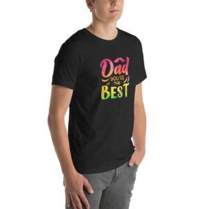 Urban Life Ultimate Dad Praise T-Shirt: Soft Lightweight Cotton in Multiple Colors and Sizes - On-Demand Production to Reduce Overproduction