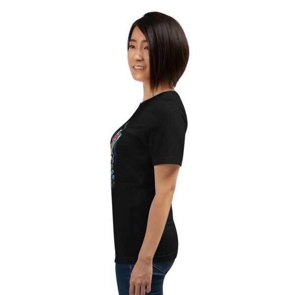 Trendy Unisex Aqua T-Shirt | Army, Black, True Royal | Combed Cotton | Pop Culture Tee - Image 3