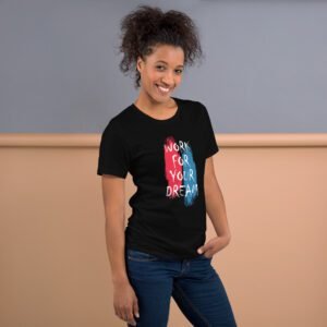 Inspirational Dedication Tee in Black, Heather, and Plus Sizes | 100% Cotton T-Shirt for Men and Women | Lightweight and Comfortable | Made on Demand