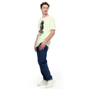 Stay Sharp Boy's Fashion Tee-Shirt in Ash, Athletic Heather, Citron - Trendy and Comfortable Styles for Boys