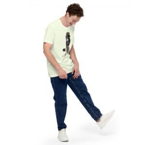 Stay Sharp Boy's Fashion Tee-Shirt in Ash, Athletic Heather, Citron - Trendy and Comfortable Styles for Boys