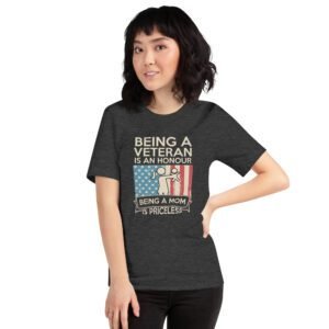 Veteran and Mom Honor and Priceless Love T-Shirt