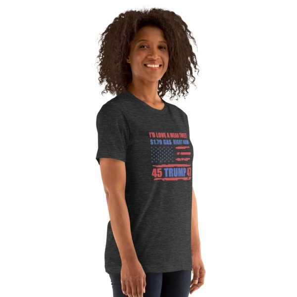 Donald Trump 47 Mean Tweet Graphic Tee-Shirt | XS-4XL | Black, Dark Grey, Dusty Blue, Lilac, Peach | Elections T-Shirts - Image 23