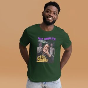 Vintage Wiz Khalifa Concert T-Shirt: Multiple Colors & Sizes - Pop Culture Tee for Men and Women