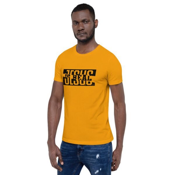 True Belief JESUS Is Real T-Shirt in Gold, Mint, Lilac, Royal, Orange, Red, Blue, White – Spiritual Tee in 2XL, 3XL, 4XL, L, M, S, XL – 100% Combed Cotton - Image 26