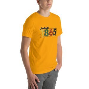 Uneteenth 1865 Legacy T-Shirt: Berry, Forest, Gold & More | Sizes S-4XL | Soft Lightweight Cotton Tee for Urban Life