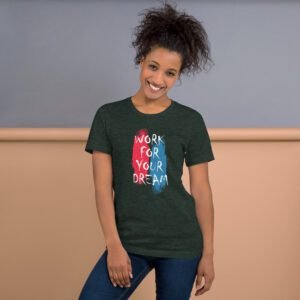 Inspirational Dedication Tee in Black, Heather, and Plus Sizes | 100% Cotton T-Shirt for Men and Women | Lightweight and Comfortable | Made on Demand