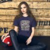 Vintage American Motorcycle Tee in Black, Heather Midnight Navy, Mustard | XS-4XL | 100% Cotton | Cars - Image 4