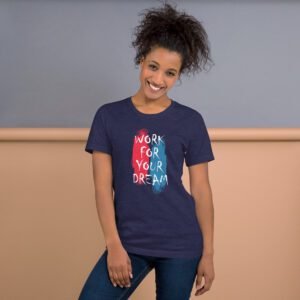 Inspirational Dedication Tee in Black, Heather, and Plus Sizes | 100% Cotton T-Shirt for Men and Women | Lightweight and Comfortable | Made on Demand