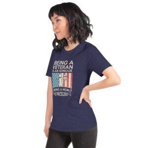 Veteran and Mom Honor and Priceless Love T-Shirt