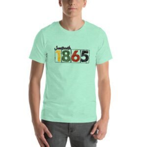 Uneteenth 1865 Legacy T-Shirt: Berry, Forest, Gold & More | Sizes S-4XL | Soft Lightweight Cotton Tee for Urban Life