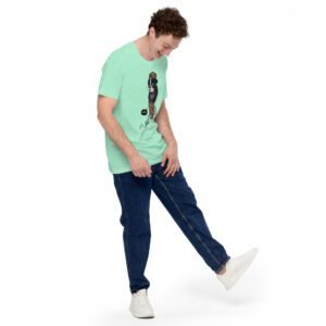 Stay Sharp Boy's Fashion Tee-Shirt in Ash, Athletic Heather, Citron - Trendy and Comfortable Styles for Boys
