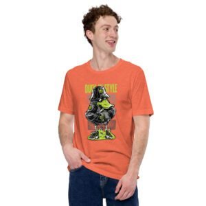 Urban Duck Style T-Shirt: Various Colors & Sizes - 100% Combed Cotton - Lightweight & Comfortable - Perfect for Urban Life