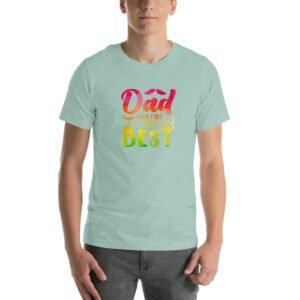 Urban Life Ultimate Dad Praise T-Shirt: Soft Lightweight Cotton in Multiple Colors and Sizes - On-Demand Production to Reduce Overproduction